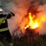 Масштабна пожежа на півночі Рівненщини: горить сухостій