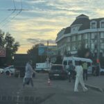 Потрійна ДТП у Рівному: майже в центрі міста утворився затор