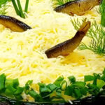 Салат «Пірнаючі золоті рибки»: краса, яка манить скуштувати