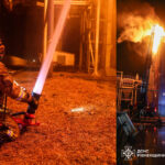 У Костополі сталася масштабна пожежа: Вогонь охопив приміщення висотою 20 метрів (ВІДЕО)