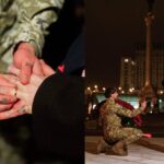 Український співак заручився з військовим просто в центрі Києва (ФОТО)