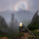 Тінь на хмарах: у Карпатах з’явився привид Brockengespenst (ФОТО)