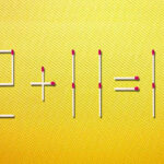 Головоломка для кмітливих: Знайдіть помилку в рівності із сірників