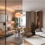 Скандинавський тренд, який пасує навіть невеликим вітальням: навіщо ділити кімнату на дві зони 