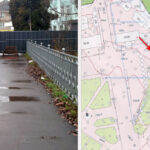 У Рівному взялися за землю біля залізничнго воклазу: Ділянку виставили на продаж і перекрили прохід для пішоходів (ФОТО)