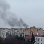 Стовп диму видно з різних куточків міста: у Рівному – серйозна пожежа