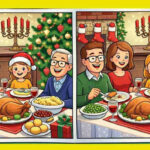 Три деталі, які псують ідеальну різдвяну вечерю: Чи помітите ви їх за 16 секунд?