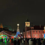 Поганий знак для Польщі? У Варшаві феєрверк влучив у ялинку і вона загорілася (ВІДЕО)